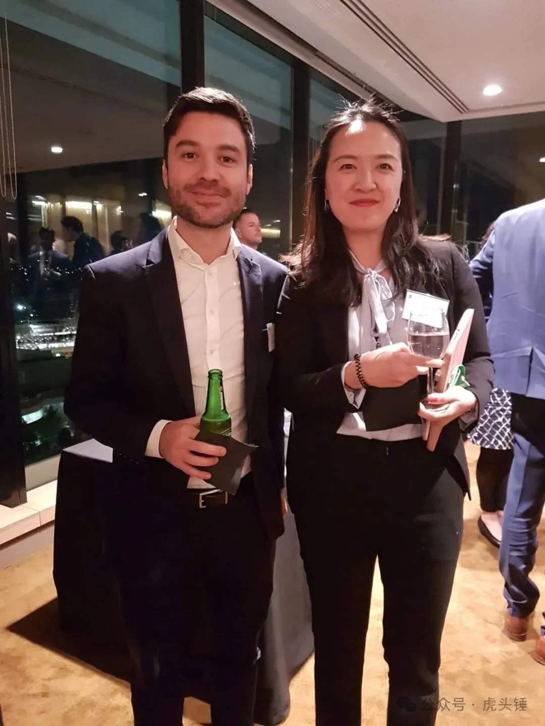 Sally 与 mentor 的合影
